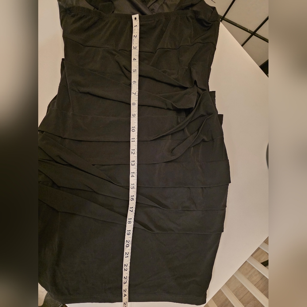 LIKE NEW Valerie Bertinelli Women's Elegant Black Dress ~ Size 10 - Picture 10 of 10